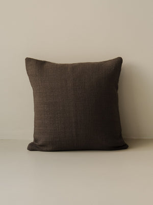 Atelier Moderne – Fondente decorative cushion in 50 × 50 cm, photographed on a white background