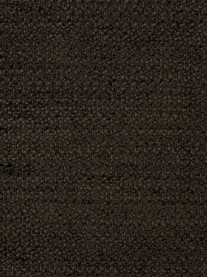 Close-up of the Pampelune – Brun fabric, showing its dense chenille pile and richly textured surface