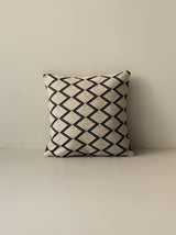 Papunya – Ombre Naturelle decorative cushion in 40 × 40 cm, photographed on a white background